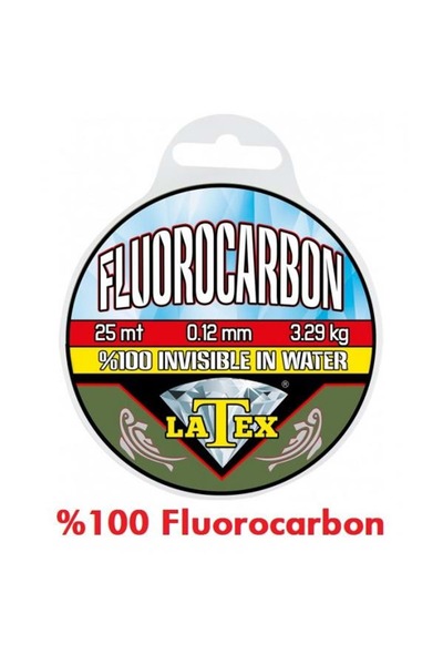 EFFE Latex 25 Mt. Fluorocarbon Misina - 0.35mm