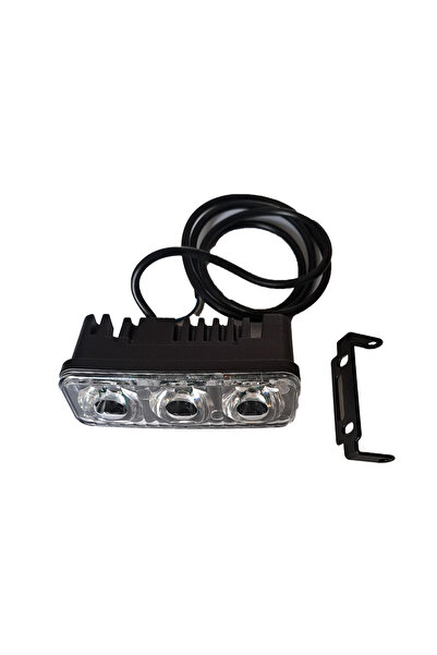 Universal ÇAKAR KARE ÜÇ LED BEYAZ