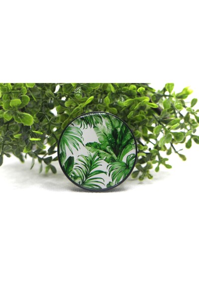 Tezcan Aksesuar Popsocket Telefon Tutacağı Desenli ve Baskılı Parmak Tutucu