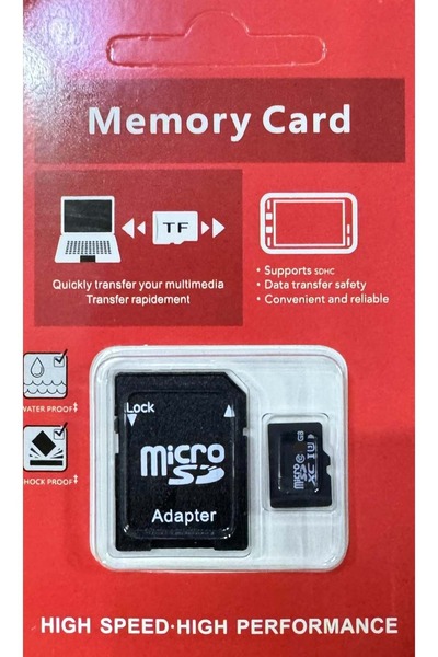 SOLIDFAST 256GB TAIWAN ÜRETİM MIKRO SD HAFIZA KARTI + ADAPTÖRLÜ