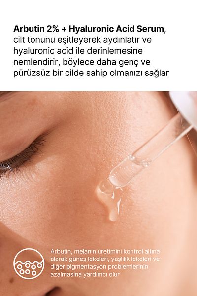 anocin Arbutin 2%+ Hyaluronic acid Anti-Blemish, Brightening, Skin tone equalizer, Moisturizing serum No:1