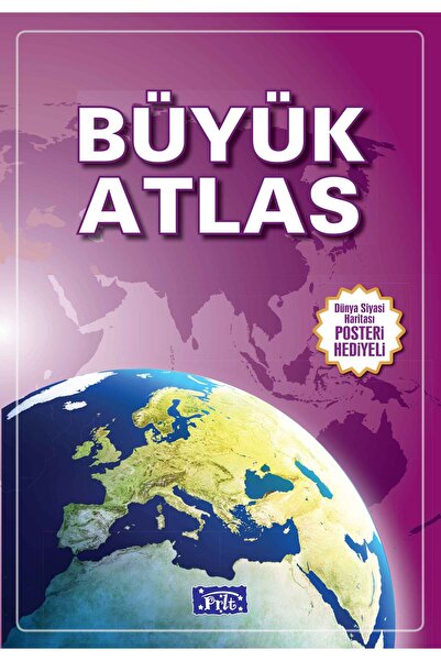 Parıltı Yayınları Büyük Atlas Parıltı Yayınları (Korunaklı Poşetle)