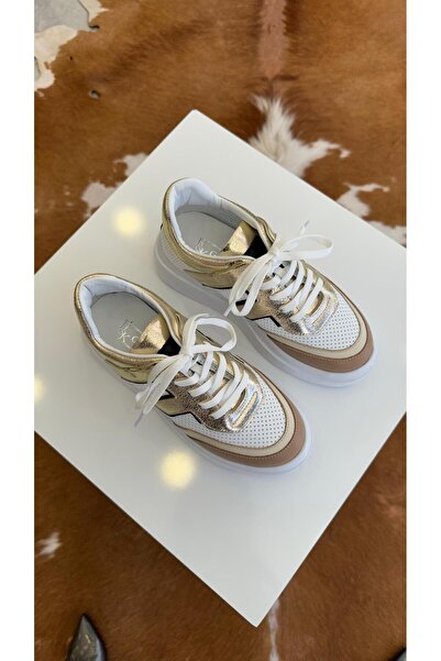 H&K GLOW Hakiki Deri Kalın Taban Sneaker
