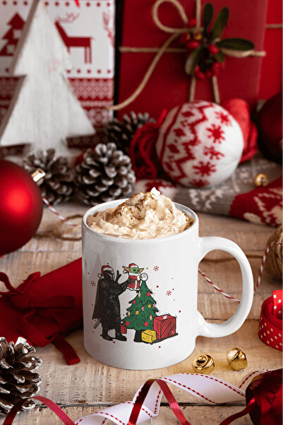 POPULUS Darth Vader Baby Yoda Yılbaşı Kupa Bardak