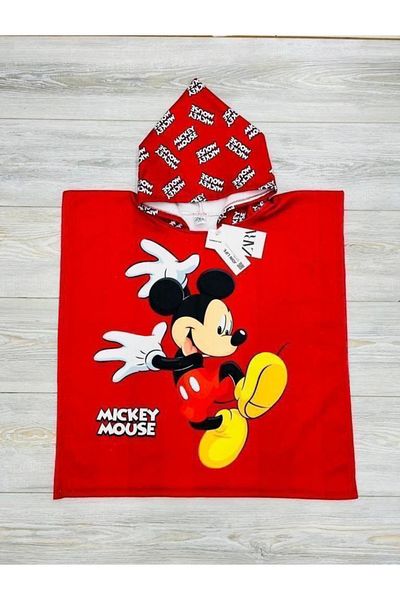 hira kids collection Character Printed Poncho Children's Beach Towel
