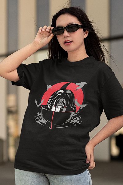 POPULUS Μπλουζάκι Anime Uchiha Itachi