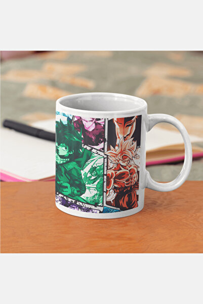 POPULUS شخصيات الرسوم المتحركة للرجال كوب أبيض