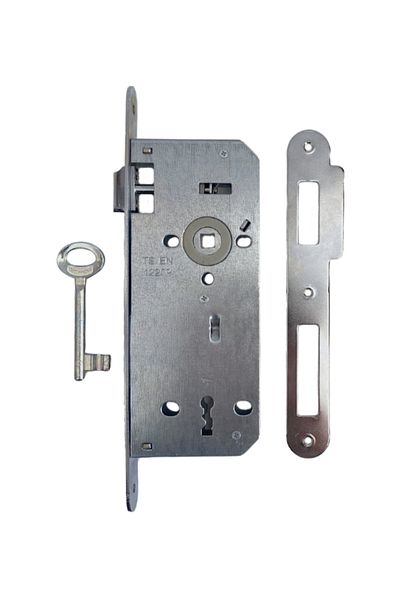 ÖZCANLAR KİLİT OVAL 45mm Recessed Interior Door ROOM Lock (ROOM)(18mmx45mm)