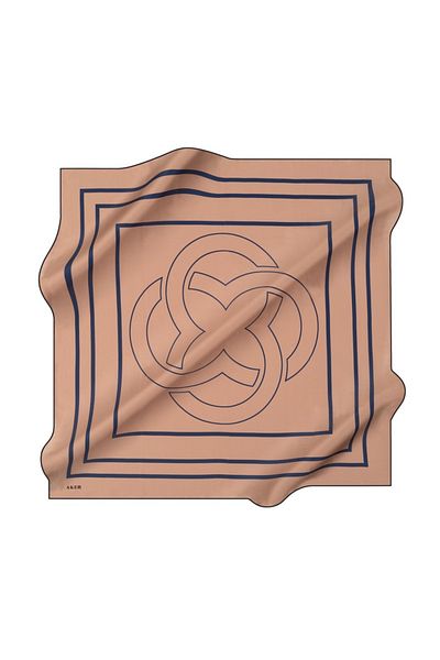 Aker Μεταξωτό κρεπ σατέν 90x90 - 8825701   - 322