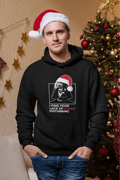 POPULUS Hanorac cu glugă de Anul Nou Darth Vader