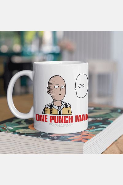 POPULUS One Punch Man Saitama Mug