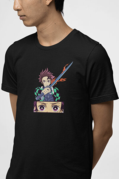 POPULUS Majica kratkih rukava Demon Slayer Tanjiro Eyes