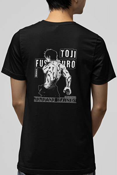 POPULUS Jujutsu Kaisen Toji Prednja i Zadnja Štampano Majica