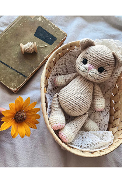 ev atölyem Amigurumi tombik kedi tobi