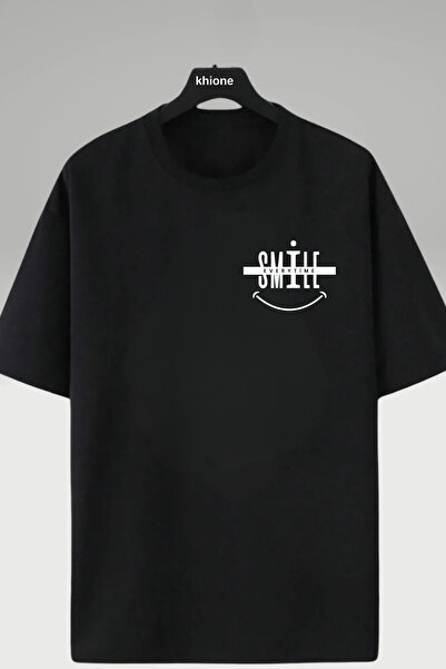 Massgai Unisex dizajn Osmeh svaki put Štampano 100% pamuk T-shirt