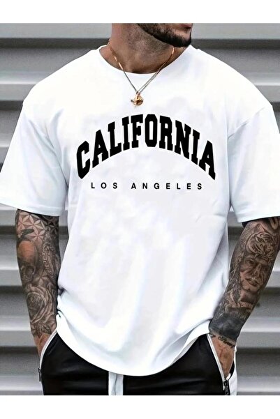 Massgai Unisek Design Printed Oversize KSNUMKS% pamučna majica