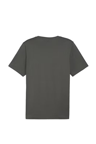 Puma ESS Logo Tee Gri Erkek Kısa Kol póló