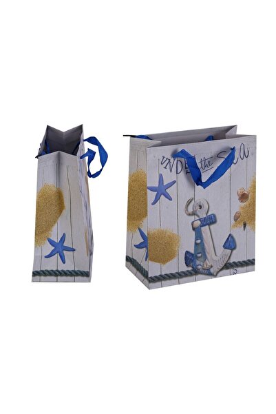 Sia HEDİYE ÇANTASI,İTALYAN TASARIM,GEMİCİ ÇIPASI 32X26X10CM