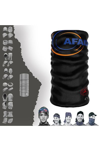 e-Taktik Afad Aid Personnel Extreme Seamless Athlete Neck Collar Bandana Buff Paphos Hair Band
