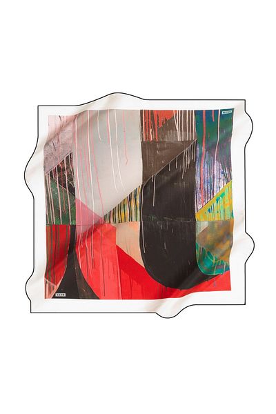 Aker Μεταξωτό κρεπ σατέν 90x90 - 8810701   - 322