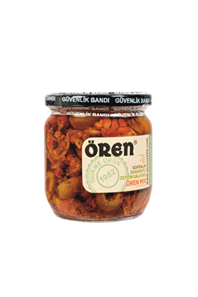 Ören Baharatlı Zeytin Salatası Ören Mix 425 CC