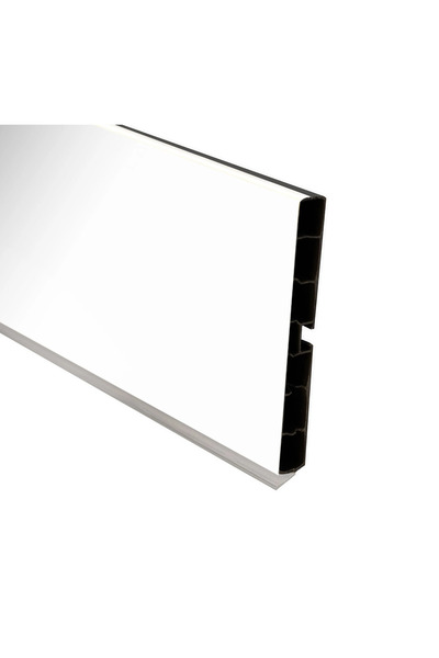 A1 Baza Pvc Profil 100mm MAT Beyaz