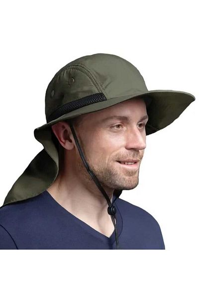 Betülce MEN'S SAFARI LEJYONER MICRO FABRIC MESH HAT