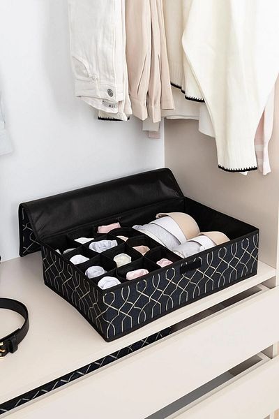 Emir-AYDIN Kdroglu Gate 13 Compartment Drawer Organizer Socks, Bra Organizer (1) New Design