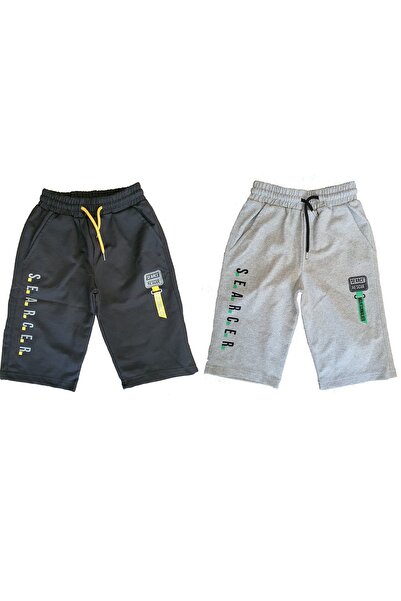 Machi 2 pantaloni scurți pentru copii, bermude Capri, 5-16 ani, 2 buzunare