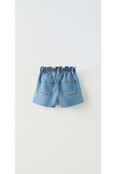 Çipil Denım Cepli Şort