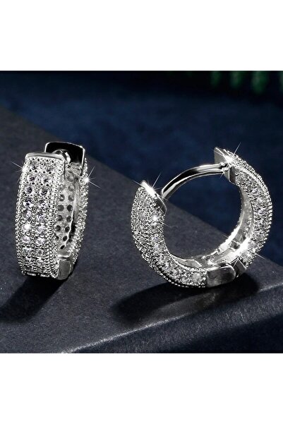 Choice Luxury Cubic Zirconia Gold Color Zircon Hoop Earrings For Women Luxury Circle Crystal Girls Party...