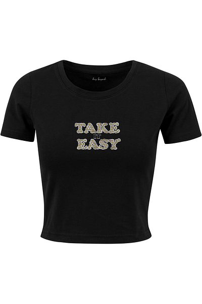 Days Beyond Damen Take It Daisy Cropped Tee