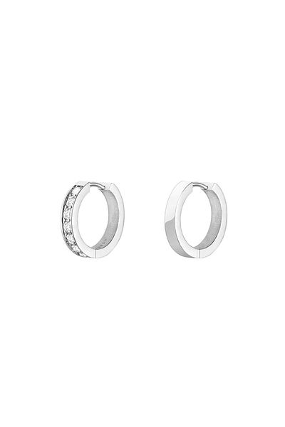 Rosefield JECHS.J572 Crystal Rhinestone Steel Earrings