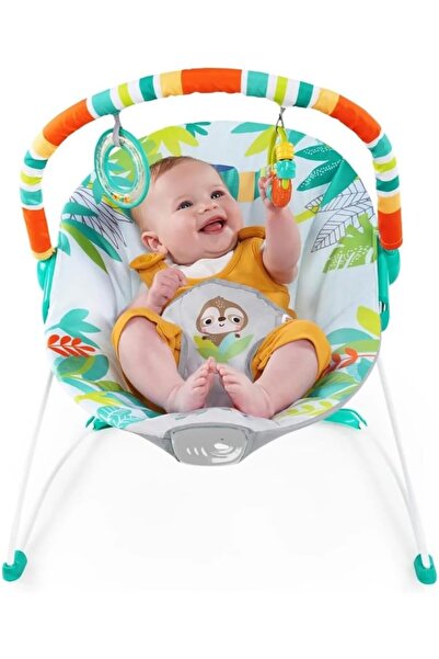 bright star Sakinleştirici Titreşimli Bebek Koltuğu - Çıkarılabilir Oyun Barı...