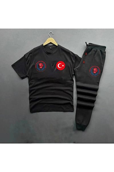 Pisa Art Turkey National Team - Special Design Oversize T-shirt and Slim Sweatpants
