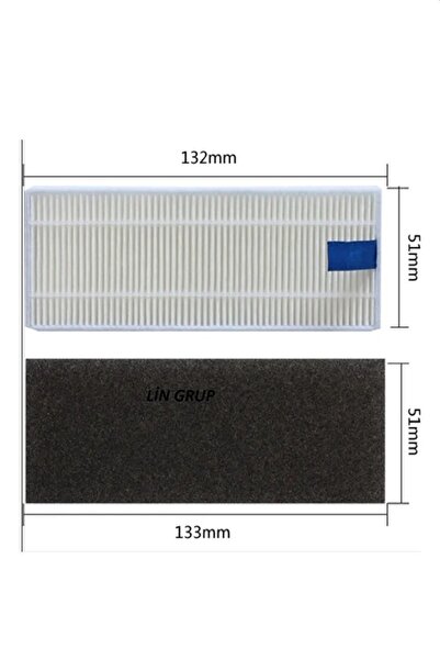 Supurgeavm Rowenta RR7647WH - 2 Συμβατά φίλτρα ηλεκτρικής σκούπας ρομπότ