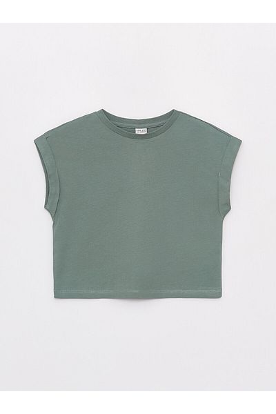 LC Waikiki Tricou pentru fete cu gât crew - Model de bază