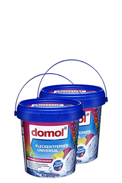 DOMOL Mucizevi Oxi Güç Renklilere Özel Leke Çıkarıcı Toz 750 Gr (2 Adet)