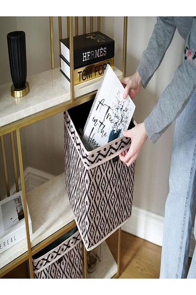 İNKOHA Multi-Purpose Box with Lid Mini Shelf Organizer