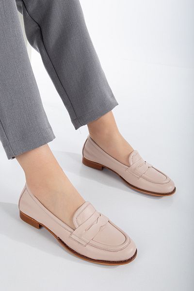 derim shoes Ежедневни дамски обувки мокасини от естествена кожа