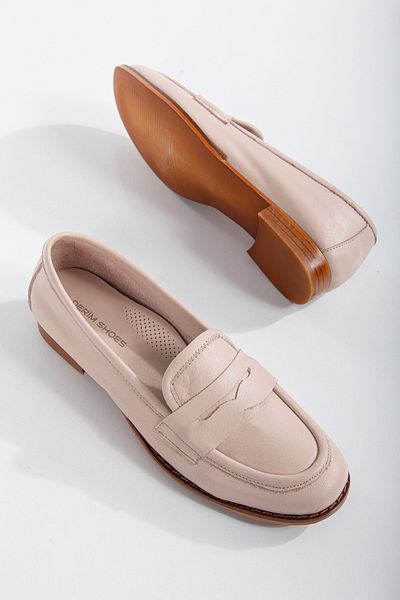 derim shoes Ежедневни дамски обувки мокасини от естествена кожа