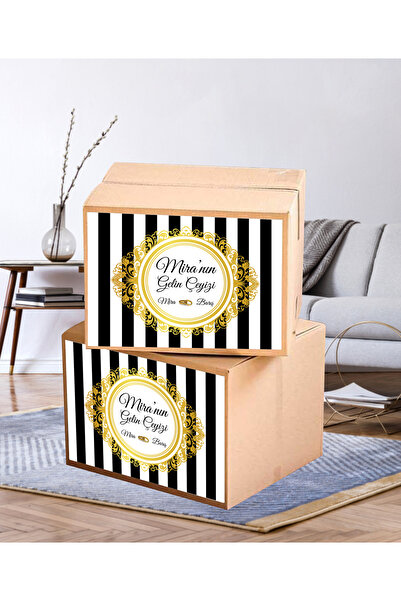Hafsa Ticaret Çeyiz Etiketi İsme Özel A4 Ebat (29 CM X 21 CM) - 20Lİ PAKET YÜ...