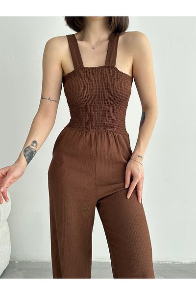 alenmoda Ζαρωμένο φόρεμα με τετράγωνο λαιμό