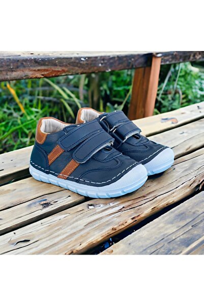 GOOFY Leather Orthopedic Sole Baby Boy First Step Shoes