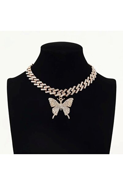 AKSESUARIM قلادة نسائية بتصميم فراشة مخصصة