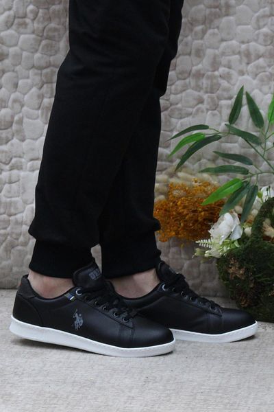 U.S. Polo Assn. Η.Π.Α. Polo Assn. Αθλητικά παπούτσια Erna 4FX Black White Γνήσιο προϊόν Sneaker