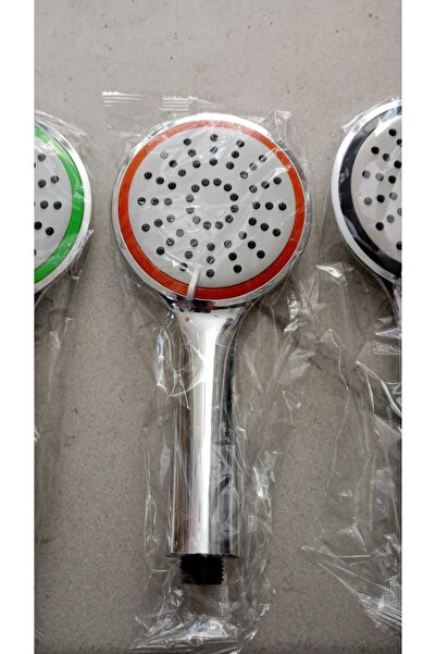 Vers Renkli Duş Başlığı 3 Kademeli