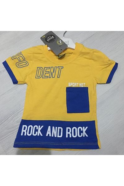 Zeni Kids 120-00-23 Rock And Rock Printed Baby Boys Set 9-24 Months
