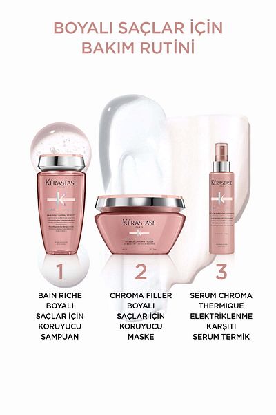 Kerastase Chroma Absolu 3-Piece Color Protective Hair Care Set - Gem6ss656f-58f