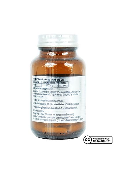VeNatura Vitamin C 1000 Mg 30 Tablets
